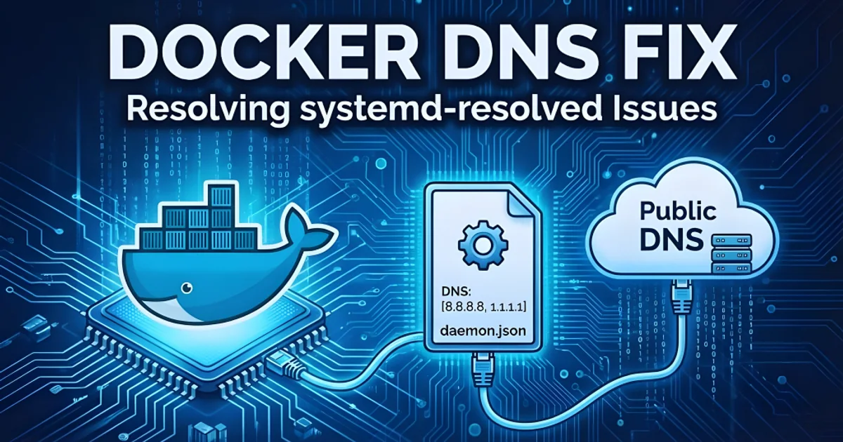 Docker containers resolving DNS through systemd-resolved on Linux